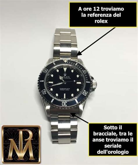 dove trovare referenza rolex|Numeri seriali Rolex, come verificare l'a.